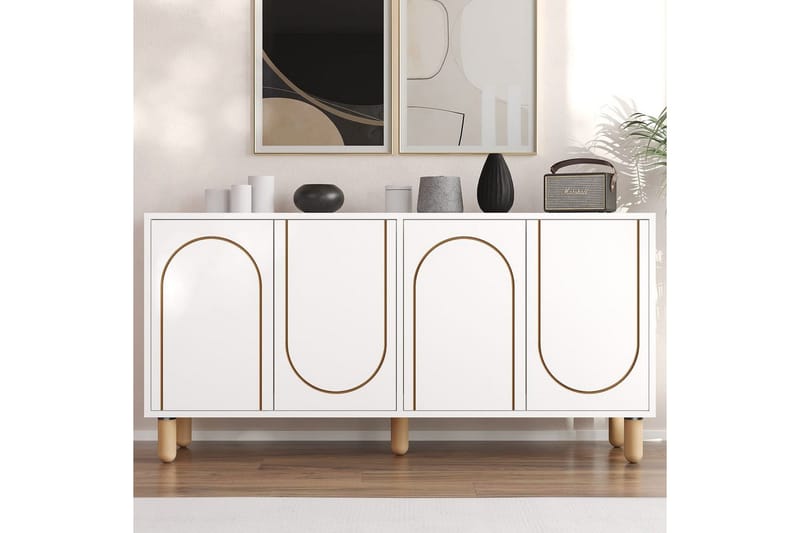 Hearst Konsollbord 150 cm - Vit - Möbler - Bord & matgrupper - Avlastningsbord - Hallbord