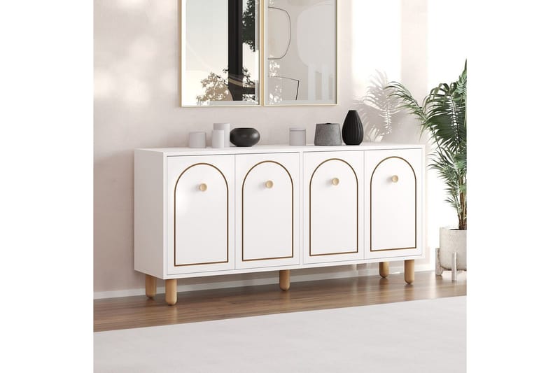 Hearst Konsollbord 150 cm - Vit - Möbler - Bord & matgrupper - Avlastningsbord - Hallbord