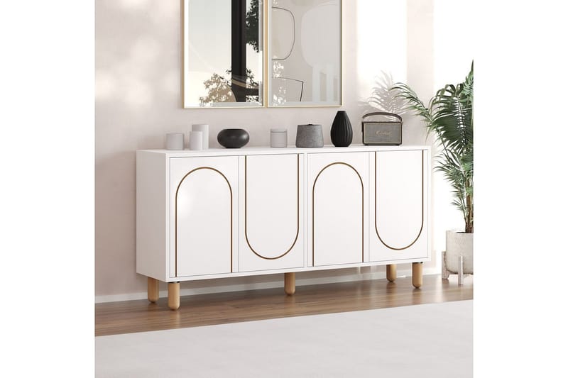 Hearst Konsollbord 150 cm - Vit - Möbler - Bord & matgrupper - Avlastningsbord - Hallbord