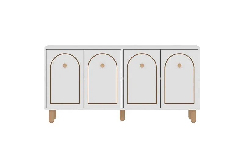 Hearst Konsollbord 150 cm, Vit