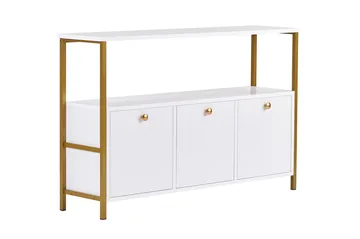 Hemani Konsolbord 120 cm - Vitt/guld - Möbler - Bord & matgrupper - Avlastningsbord - Hallbord