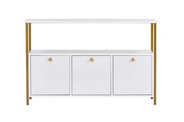 Hemani Konsolbord 120 cm - Vitt/guld - Möbler - Bord & matgrupper - Avlastningsbord - Hallbord