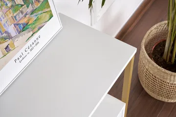 Hemani Konsolbord 120 cm - Vitt/guld - Möbler - Bord & matgrupper - Avlastningsbord - Hallbord