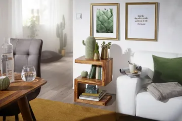 Hessler Sidobord 44 cm - Trä/natur - Möbler - Bord & matgrupper - Avlastningsbord - Lampbord