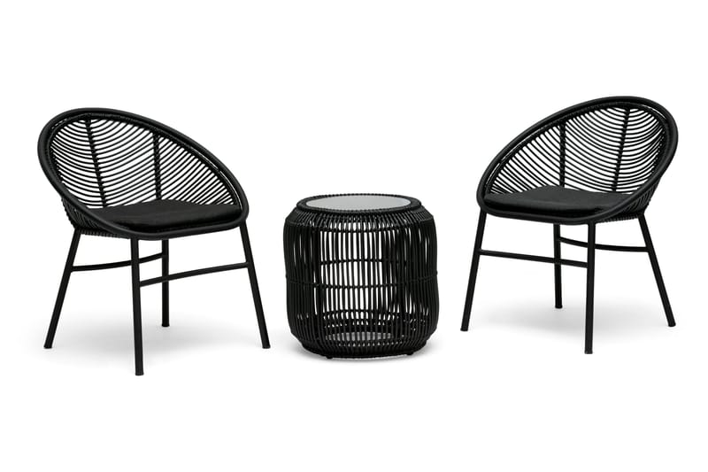 Hillerstorp Edanäs Bord Runt 35 cm Svart - Hillerstorp - Möbler - Bord & matgrupper - Avlastningsbord