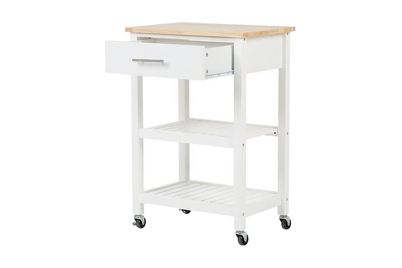 Hiuma Serveringsbord 58 cm - Vit - Möbler - Bord & matgrupper - Avlastningsbord