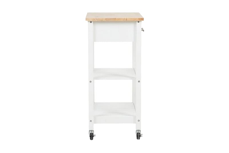 Hiuma Serveringsbord 58 cm - Vit - Möbler - Bord & matgrupper - Serveringsvagn & barvagn - Köksvagn