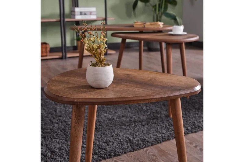 Horatio Satsbord 80 cm - Sand - Möbler - Bord & matgrupper - Avlastningsbord - Satsbord