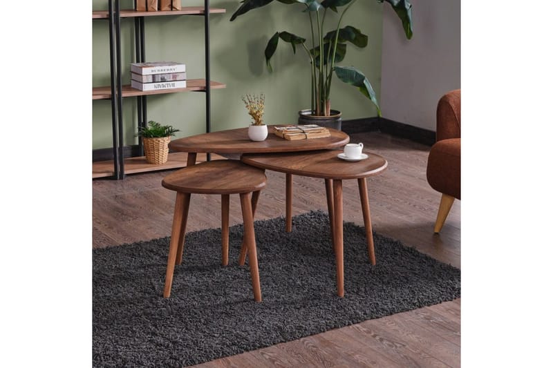 Horatio Satsbord 80 cm - Sand - Möbler - Bord & matgrupper - Avlastningsbord - Satsbord