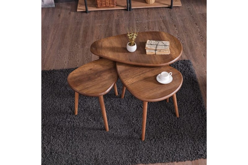 Horatio Satsbord 80 cm - Sand - Möbler - Bord & matgrupper - Avlastningsbord - Satsbord