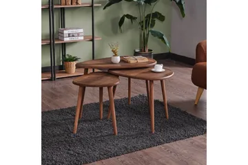Horatio Satsbord 80 cm - Sand - Möbler - Bord & matgrupper - Avlastningsbord - Satsbord