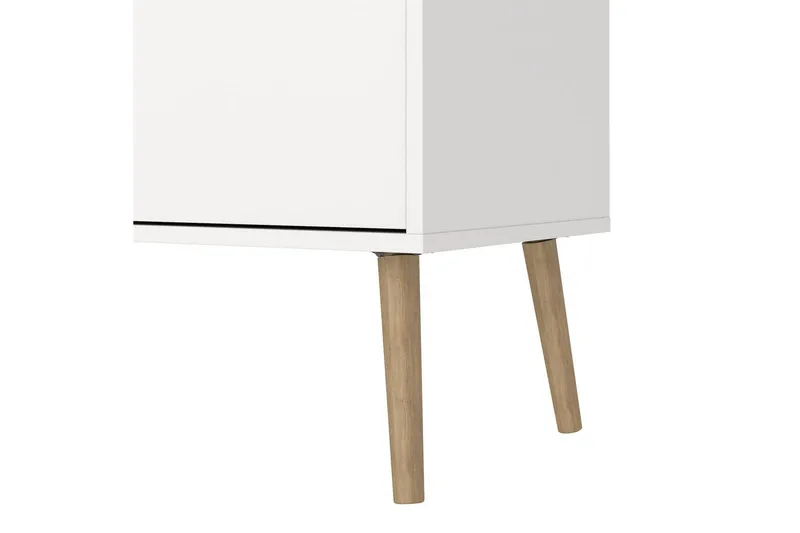 Hostafranc Skänk 195,7 cm - Vit - Förvaring - Förvaringsmöbler - Sideboard & skänk