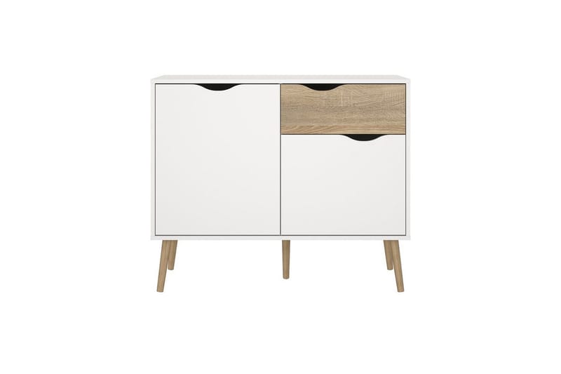 Hostafranc Skänk 98,7 cm - Vit - Förvaring - Förvaringsmöbler - Sideboard & skänk