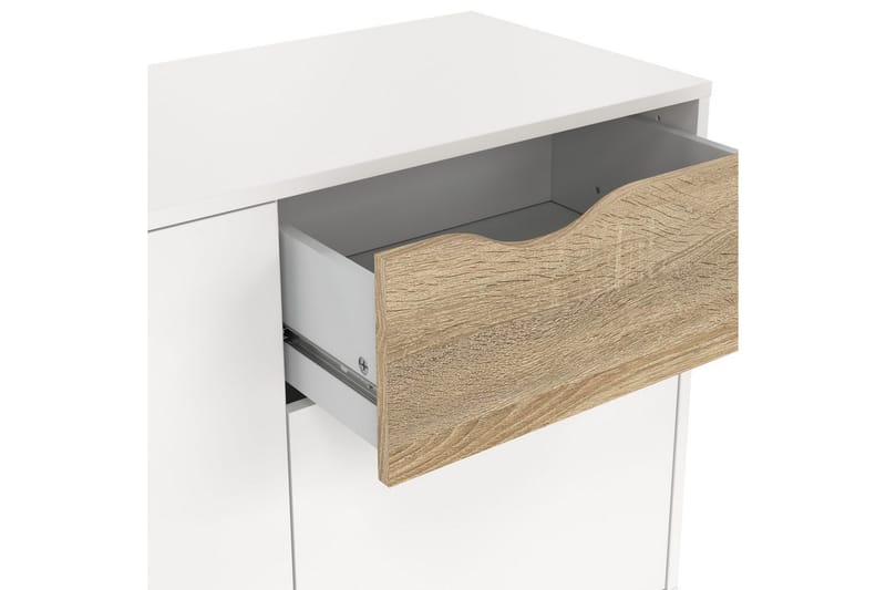 Hostafranc Skänk 98,7 cm - Vit - Förvaring - Förvaringsmöbler - Sideboard & skänk