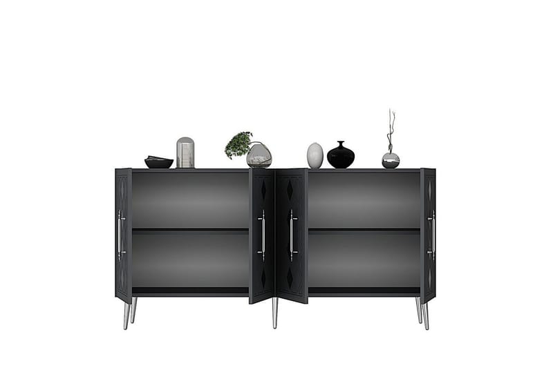 Ilna Konsollbord 150 cm - Silver/Antracit - Möbler - Bord & matgrupper - Avlastningsbord - Hallbord