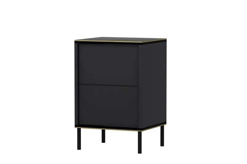 Imaj Sängbord 40x35 cm Antracit, Hanah Home