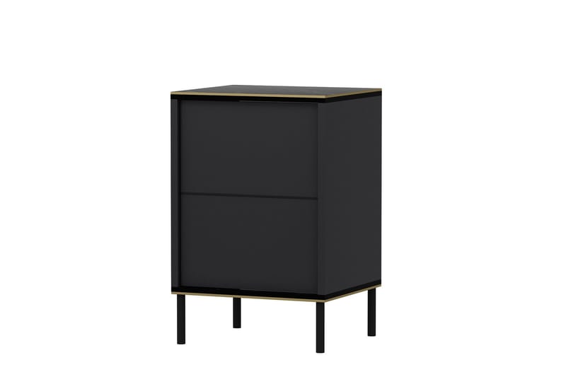 Imaj Sängbord 40x35 cm Antracit, Hanah Home