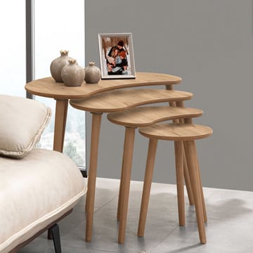 Indumati Satsbord 75 cm - Ek - Möbler - Bord & matgrupper - Avlastningsbord - Satsbord