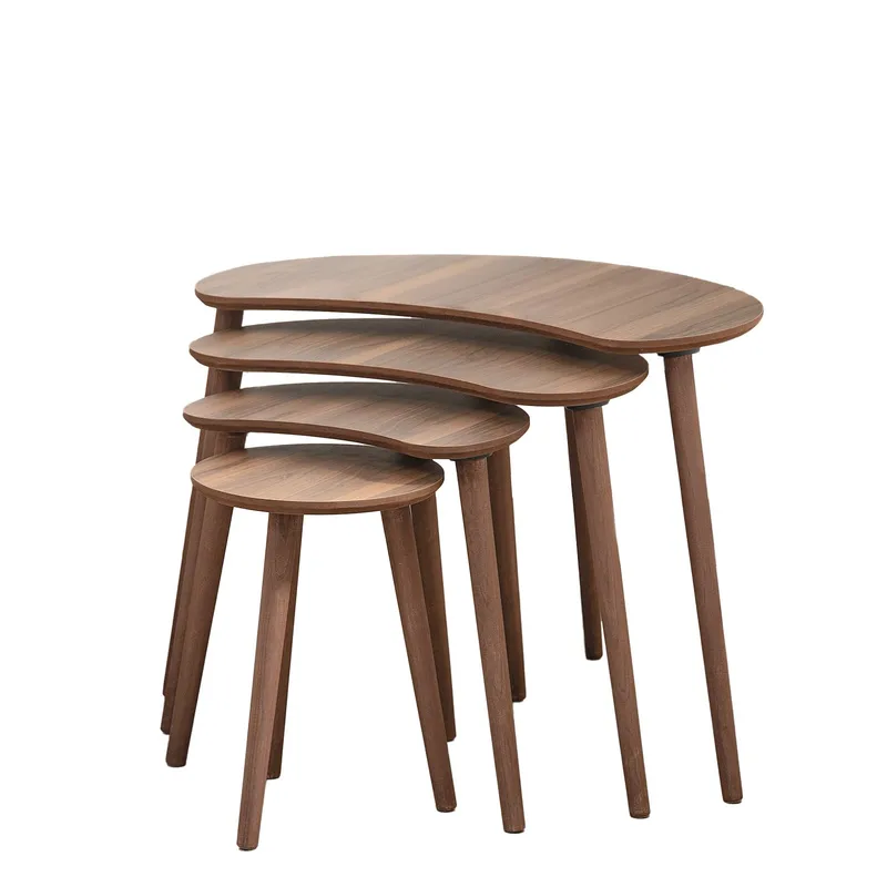 Indumati Satsbord 75 cm, Valnöt