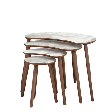 Indumati Satsbord 75 cm - Vit - Möbler - Bord & matgrupper - Avlastningsbord - Satsbord