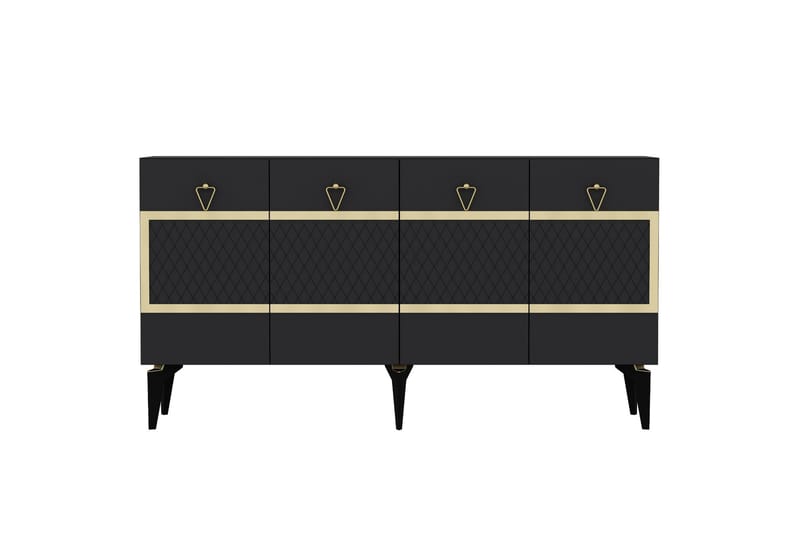 Ipek Konsollbord 150 cm - Antracit/Guld - Möbler - Bord & matgrupper - Avlastningsbord - Hallbord
