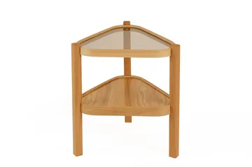 Isdahl Satsbord (2 delar) 45x60x45 cm - Ek Transparent - Möbler - Bord & matgrupper - Avlastningsbord - Satsbord