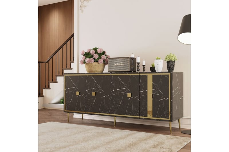 Ivara Konsollbord 150 cm - Svart - Möbler - Bord & matgrupper - Avlastningsbord - Hallbord