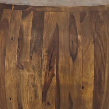 Ivoora Sidobord 50 cm Lantlig stil - varm mörkbrun - Möbler - Bord & matgrupper - Avlastningsbord - Lampbord