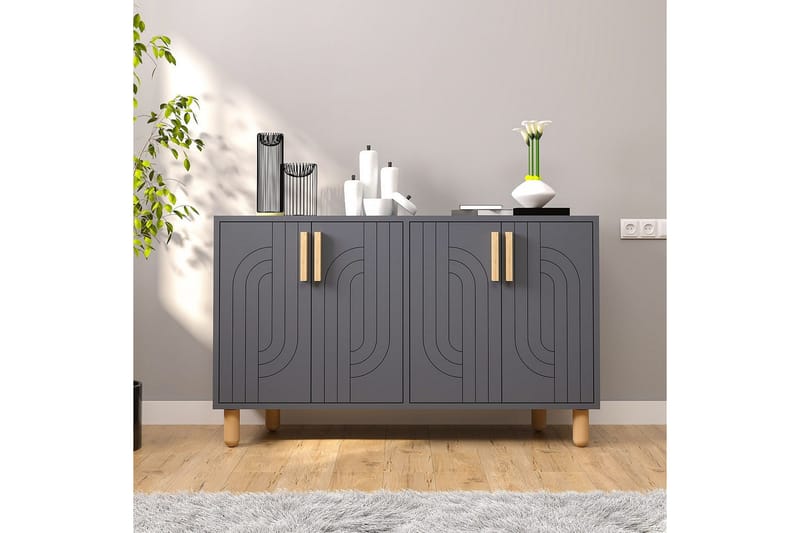 Januka Konsollbord 120 cm - Antracit - Möbler - Bord & matgrupper - Avlastningsbord - Hallbord