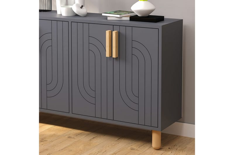 Januka Konsollbord 120 cm - Antracit - Möbler - Bord & matgrupper - Avlastningsbord - Hallbord