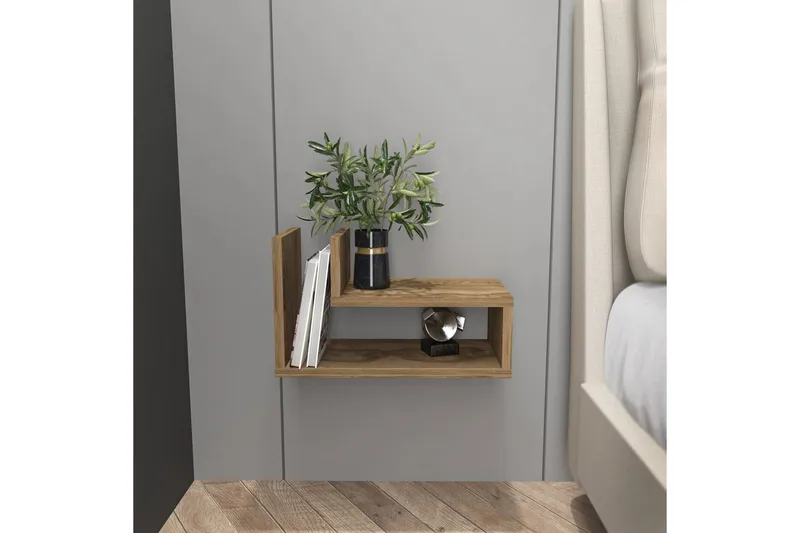 Jarlech Sängbord 45 cm - Ek - Möbler - Bord & matgrupper - Avlastningsbord - Sängbord & nattduksbord