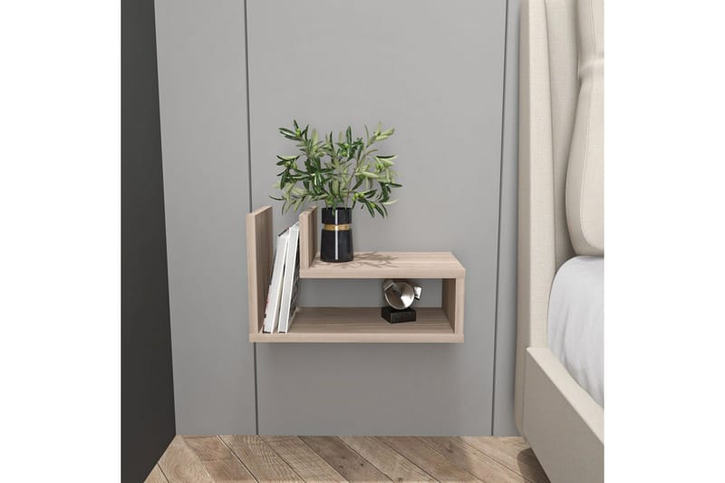 Jarlech Sängbord 45 cm - Röd - Möbler - Bord & matgrupper - Avlastningsbord - Sängbord & nattduksbord