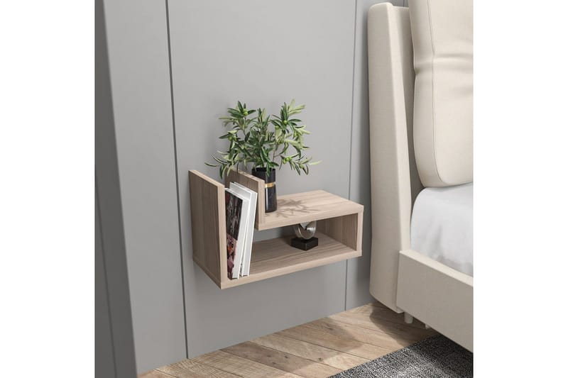 Jarlech Sängbord 45 cm - Röd - Möbler - Bord & matgrupper - Avlastningsbord - Sängbord & nattduksbord