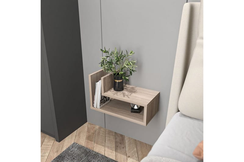 Jarlech Sängbord 45 cm - Röd - Möbler - Bord & matgrupper - Avlastningsbord - Sängbord & nattduksbord