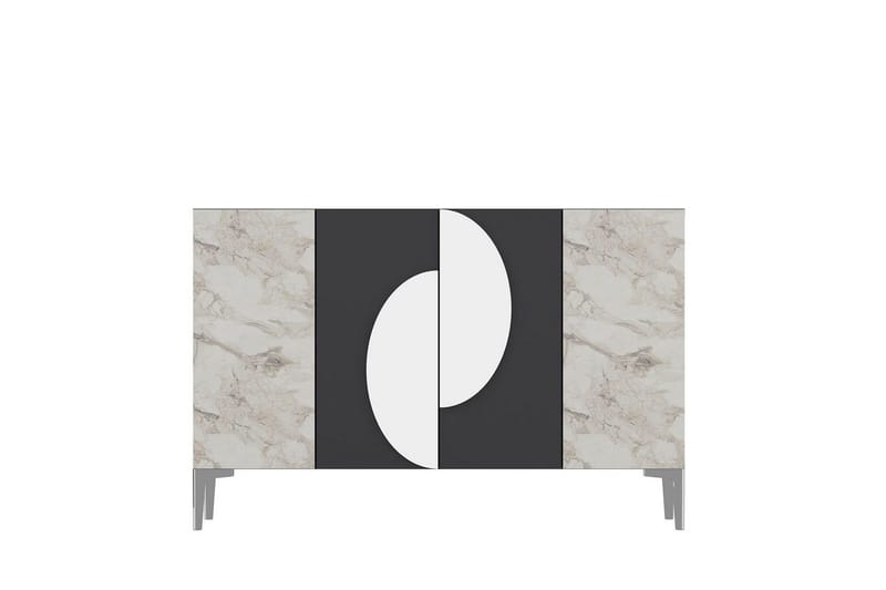 Jorel Konsollbord 120 cm - Antracit/Silver - Möbler - Bord & matgrupper - Avlastningsbord - Hallbord