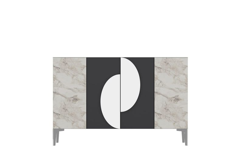 Jorel Konsollbord 120 cm - Antracit/Silver - Möbler - Bord & matgrupper - Avlastningsbord - Hallbord