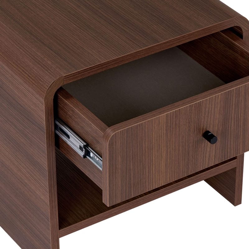 Joren Sängbord 45x45x40 cm - Milano Walnut - Möbler - Bord & matgrupper - Avlastningsbord - Sängbord & nattduksbord