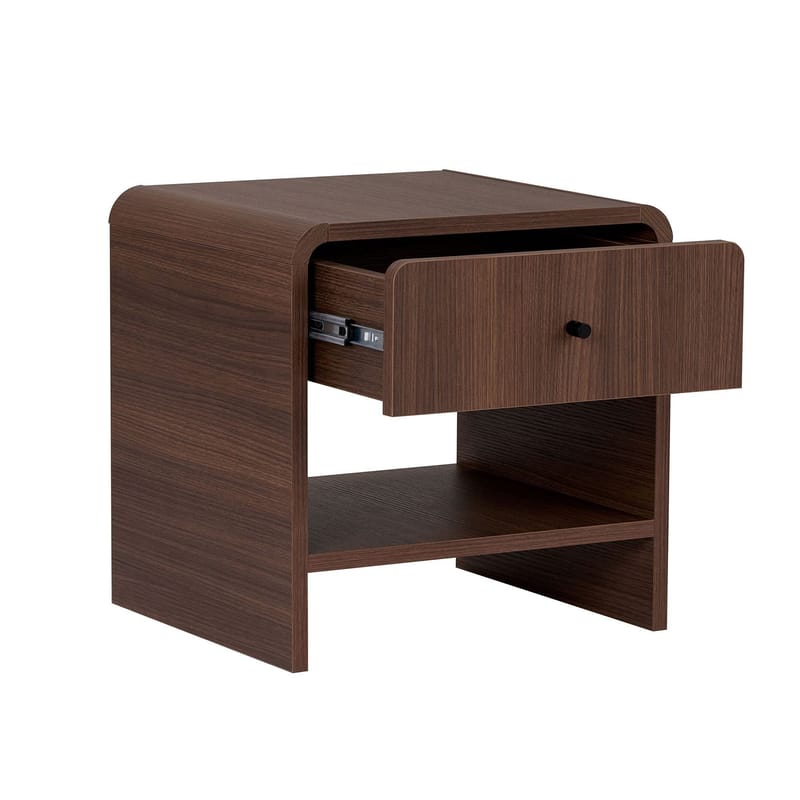 Joren Sängbord 45x45x40 cm - Milano Walnut - Möbler - Bord & matgrupper - Avlastningsbord - Sängbord & nattduksbord