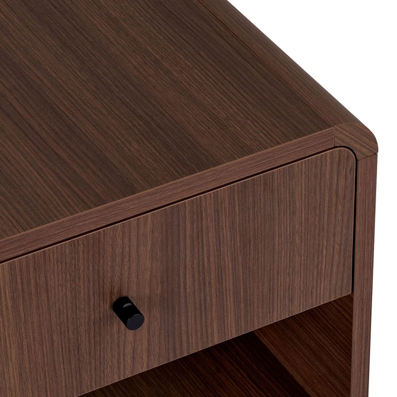 Joren Sängbord 45x45x40 cm - Milano Walnut - Möbler - Bord & matgrupper - Avlastningsbord - Sängbord & nattduksbord