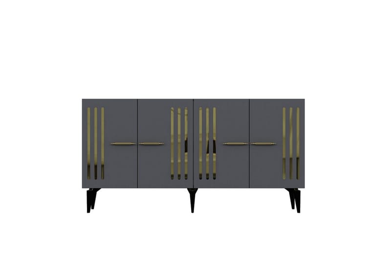 Junes Konsollbord 150 cm - Guld/Antracit - Möbler - Bord & matgrupper - Avlastningsbord - Hallbord