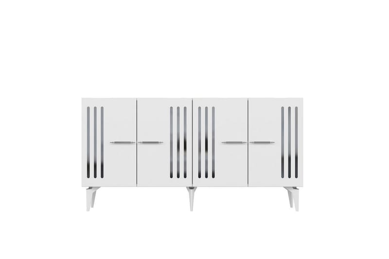 Junes Konsollbord 150 cm - Vit/Silver - Möbler - Bord & matgrupper - Avlastningsbord - Hallbord