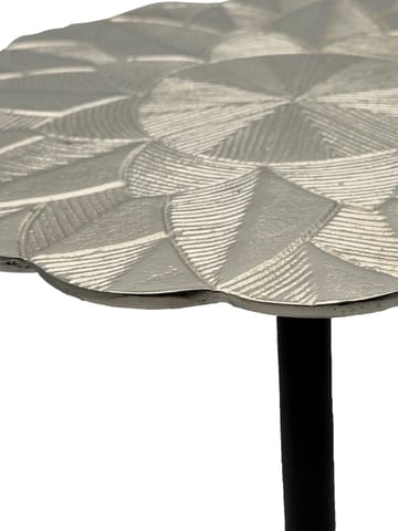 Junova Sidobord 29 cm Industriell stil - Silver och svart - Möbler - Bord & matgrupper - Avlastningsbord - Lampbord