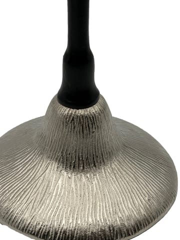 Junova Sidobord 29 cm Industriell stil - Silver och svart - Möbler - Bord & matgrupper - Avlastningsbord - Lampbord