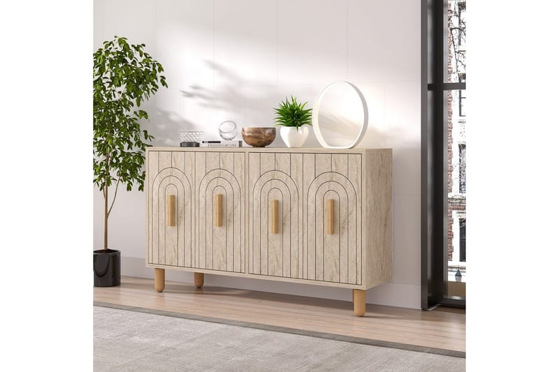 Kambuku Konsollbord 120 cm - Beige - Möbler - Bord & matgrupper - Avlastningsbord - Hallbord