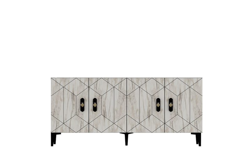 Kaysie Konsollbord 150 cm - Silver/Antracit - Möbler - Bord & matgrupper - Avlastningsbord - Hallbord