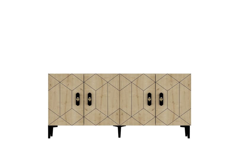 Kaysie Konsollbord 150 cm - Silver/Antracit - Möbler - Bord & matgrupper - Avlastningsbord - Hallbord