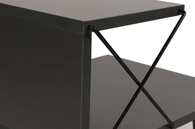 Kaysie Sängbord 50 cm - Antracit - Sängbord & nattduksbord