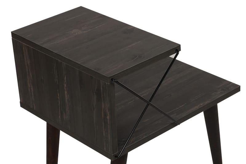 Kaysie Sängbord 50 cm - Mörkbrun - Sängbord & nattduksbord