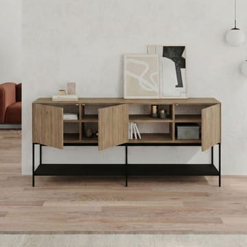 Kenvor Konsol 180x80x40 cm - Naturlig ek, Wood Black, svart - Möbler - Bord & matgrupper - Avlastningsbord - Hallbord