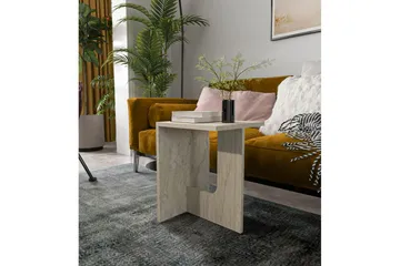 Kiros Sidobord 35x35 cm - Beige - Möbler - Bord & matgrupper - Avlastningsbord - Lampbord